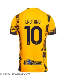Inter Milan Lautaro Martinez #10 Tricou Fotbal Replică 2024-25 Barbati Treilea
